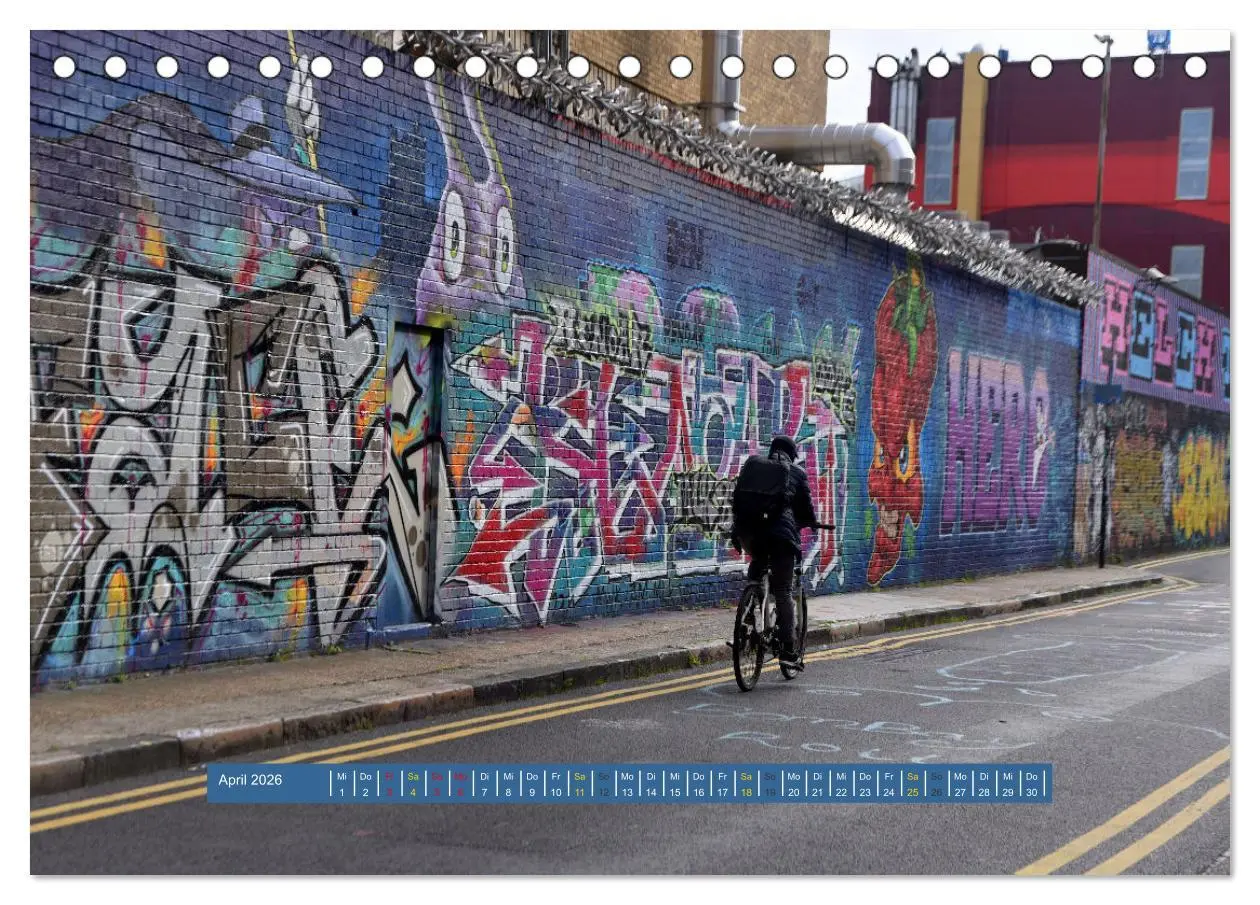 Bild: 9783457310335 | Streetart-Kunst, die die Straßen Londons atmen lässt (Tischkalender...