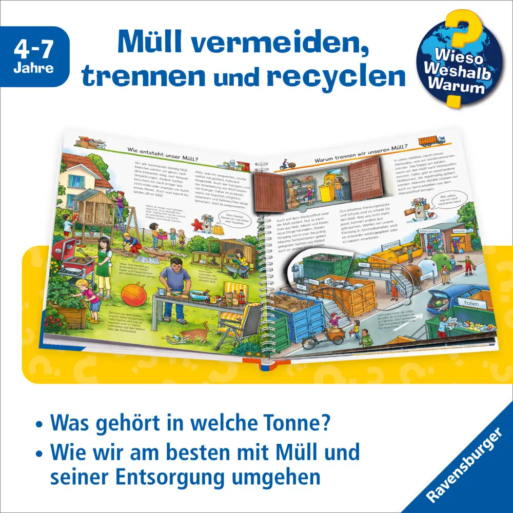 Bild: 9783473600335 | Wieso? Weshalb? Warum?, Band 74: Rund um den Müll | Carola von Kessel