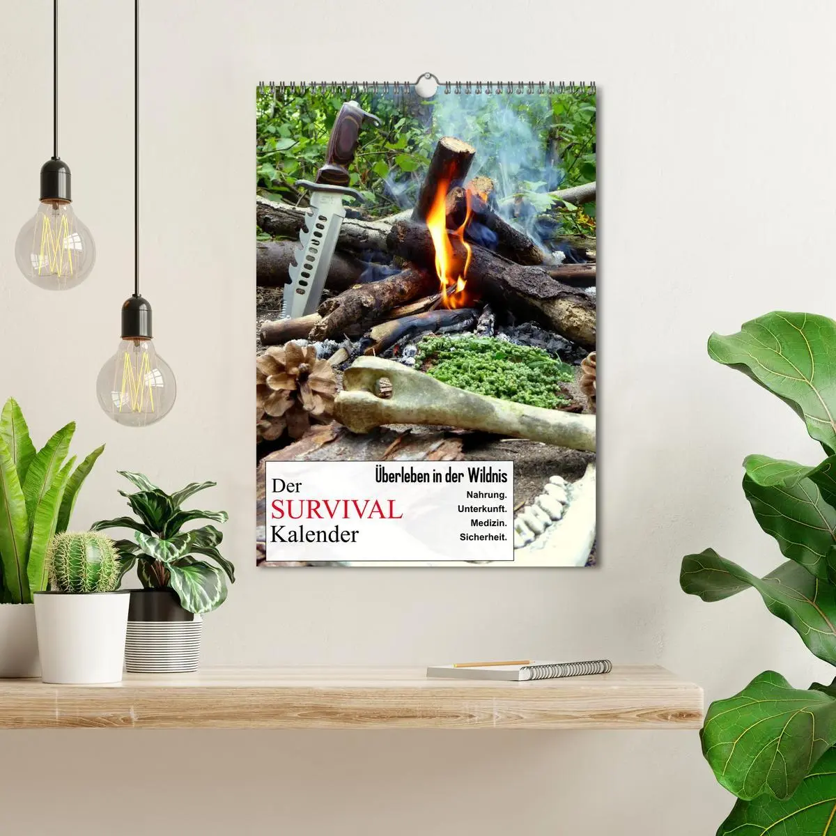 Bild: 9783516400335 | Der Survival-Kalender (Wandkalender 2026 DIN A3 hoch), CALVENDO...