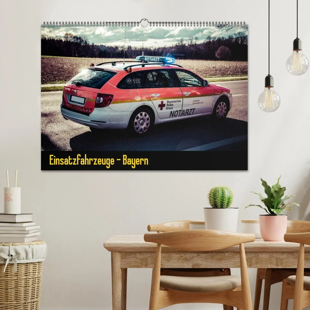 Bild: 9783594170335 | Einsatzfahrzeuge - Bayern (Wandkalender 2027 DIN A2 quer), CALVENDO...
