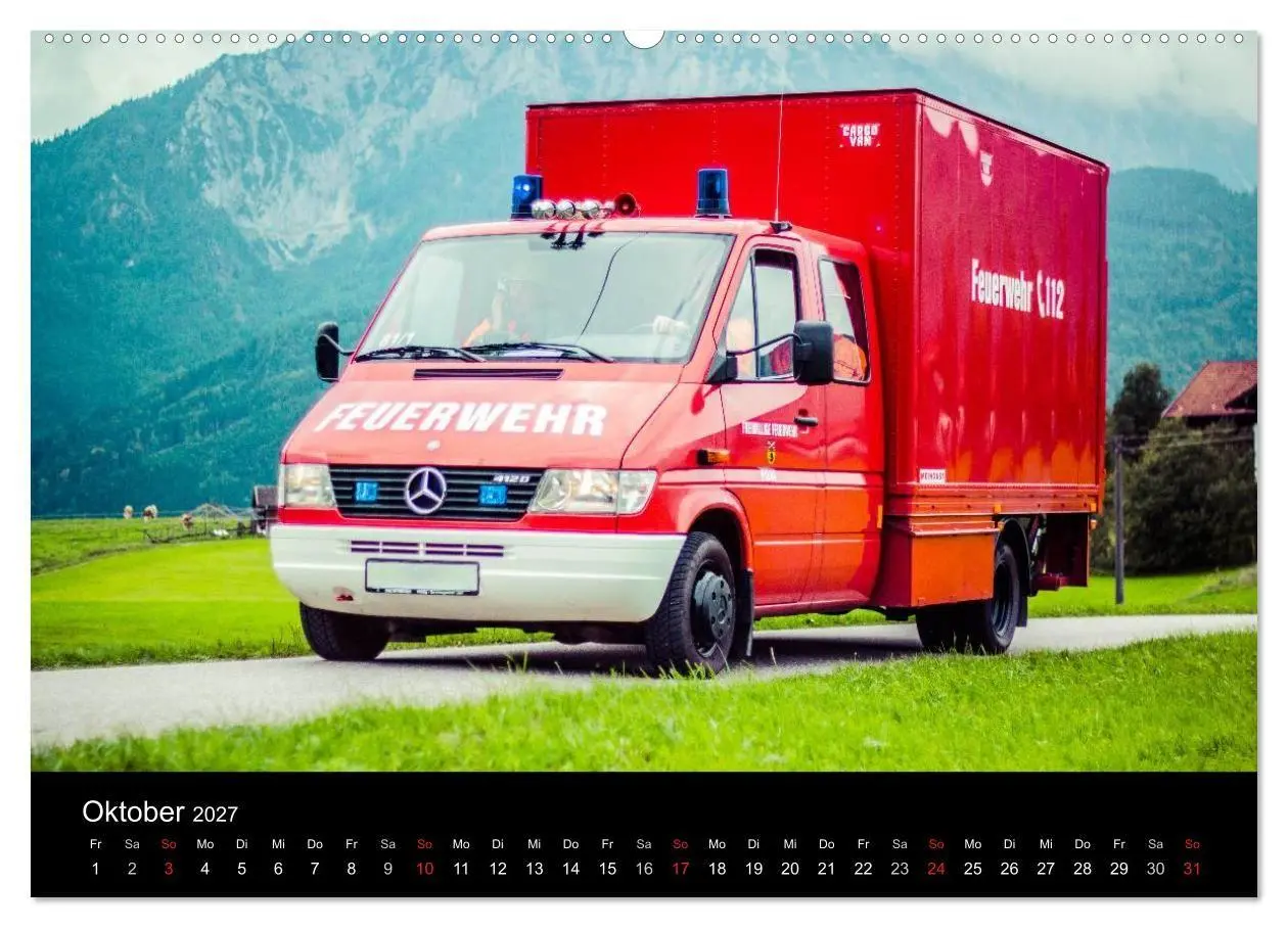 Bild: 9783594170335 | Einsatzfahrzeuge - Bayern (Wandkalender 2027 DIN A2 quer), CALVENDO...