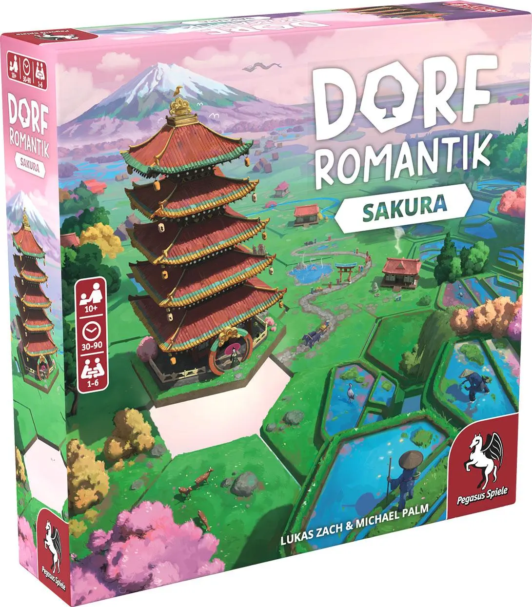 Cover: 4250231740435 | Dorfromantik - Sakura (English Edition) | Michael Palm | Spiel | 2024
