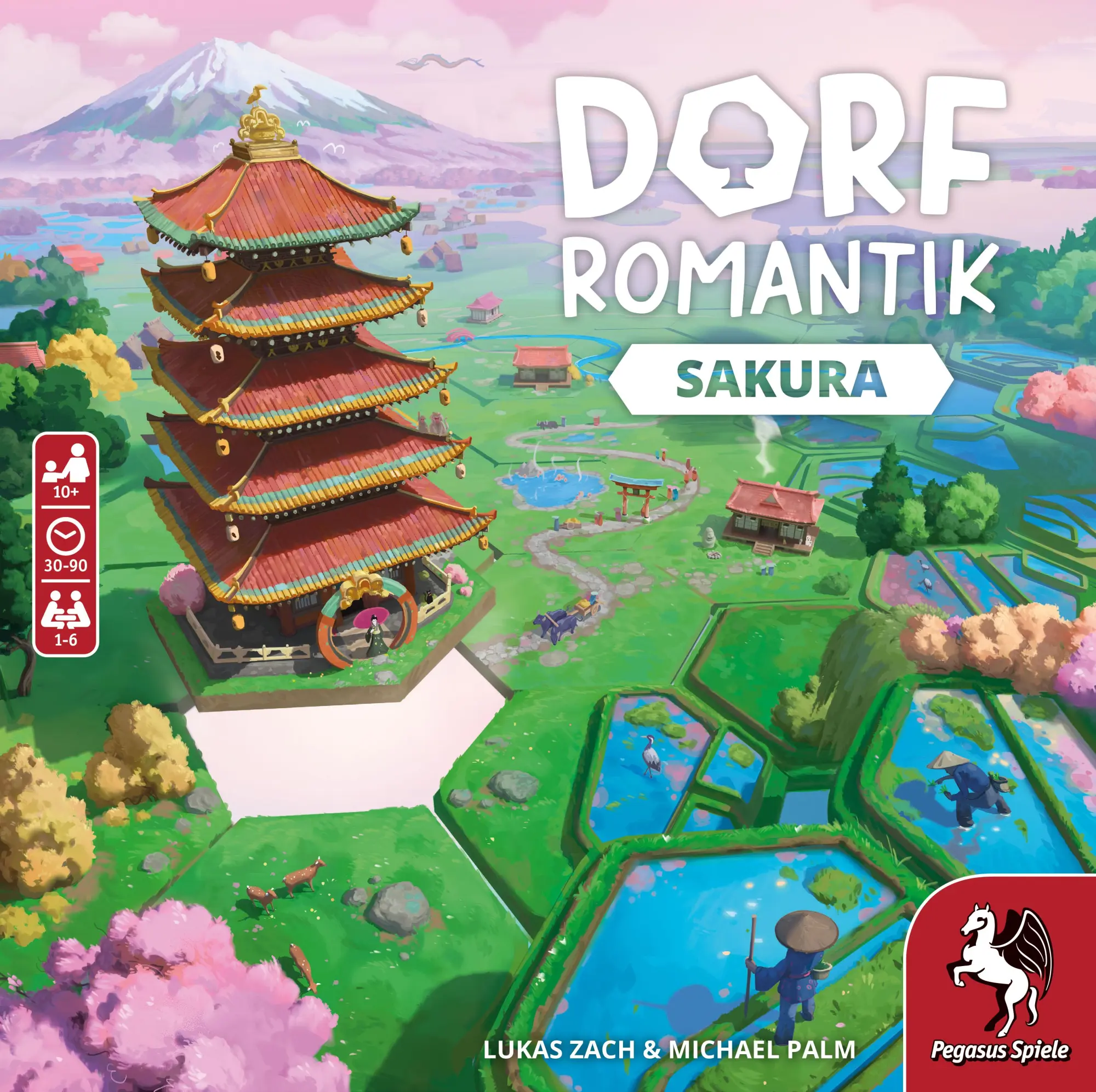 Bild: 4250231740435 | Dorfromantik - Sakura (English Edition) | Michael Palm | Spiel | 2024