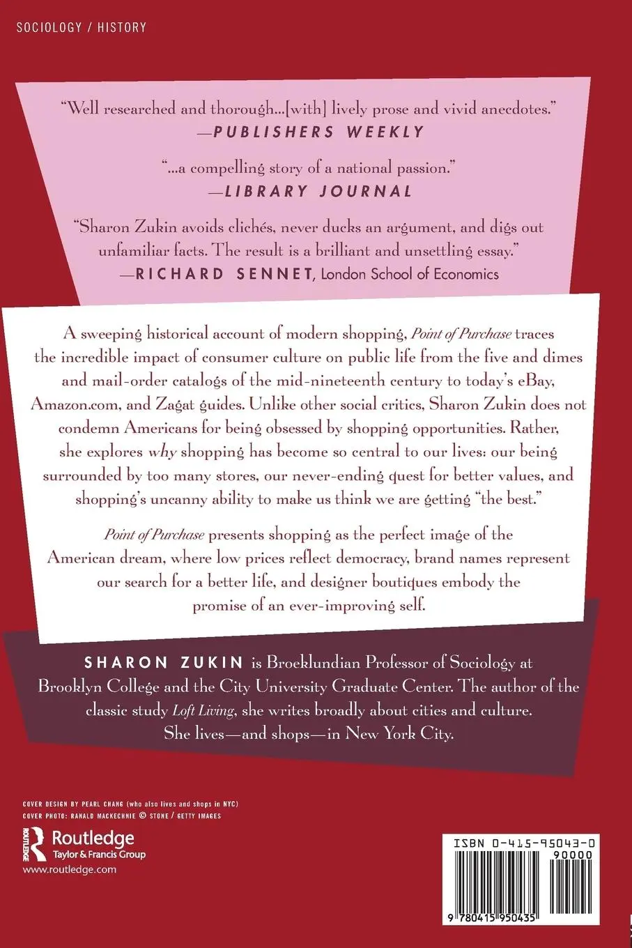 Rückseite: 9780415950435 | Point of Purchase | How Shopping Changed American Culture | Zukin