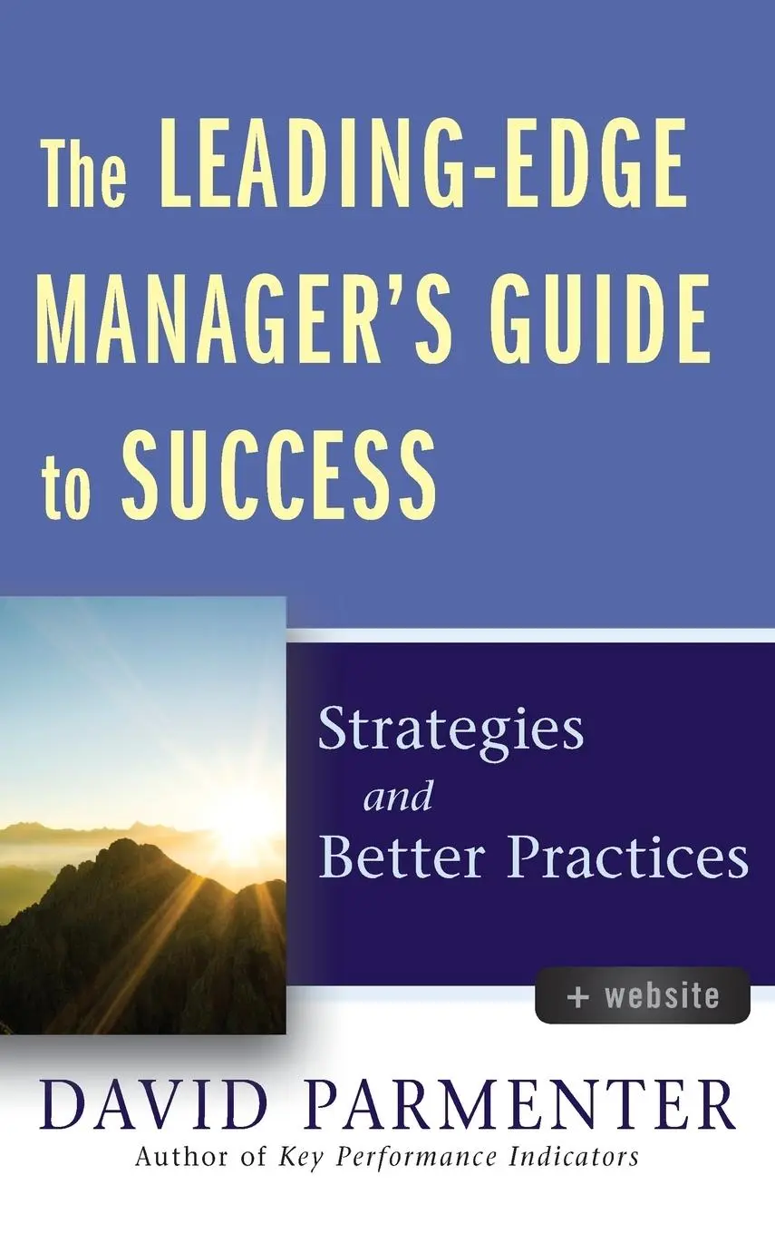 Cover: 9780470920435 | The Leading-Edge Manager's Guide to Success, with Website | Parmenter