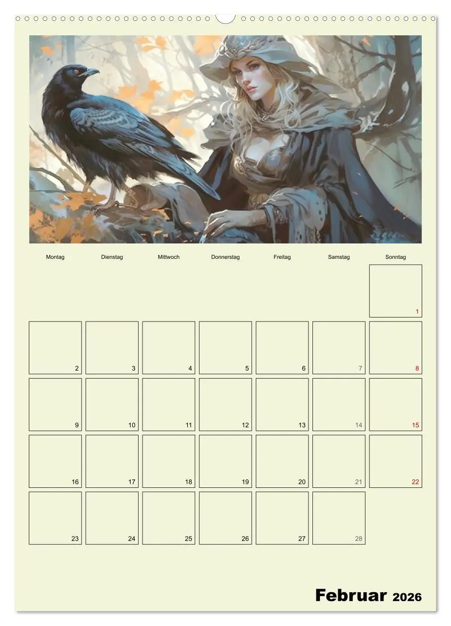 Bild: 9783516320435 | Im Zauberwald. Mystische Fabelwesen (Wandkalender 2026 DIN A2...