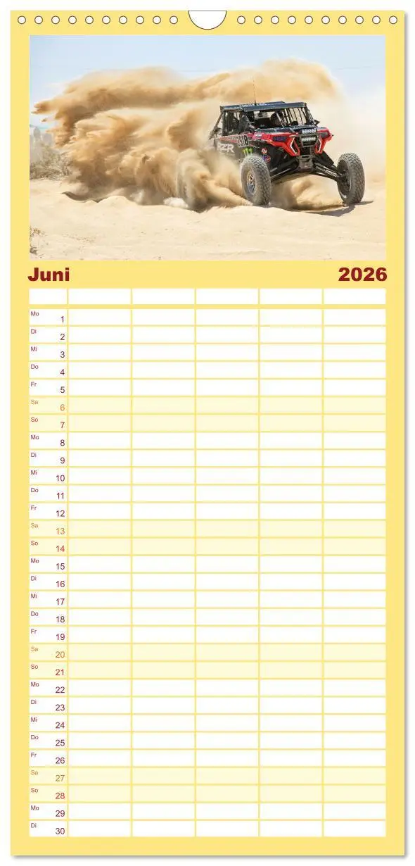 Bild: 9783516490435 | Familienplaner 2026 - Rally Ikonen mit 5 Spalten (Wandkalender, 21...