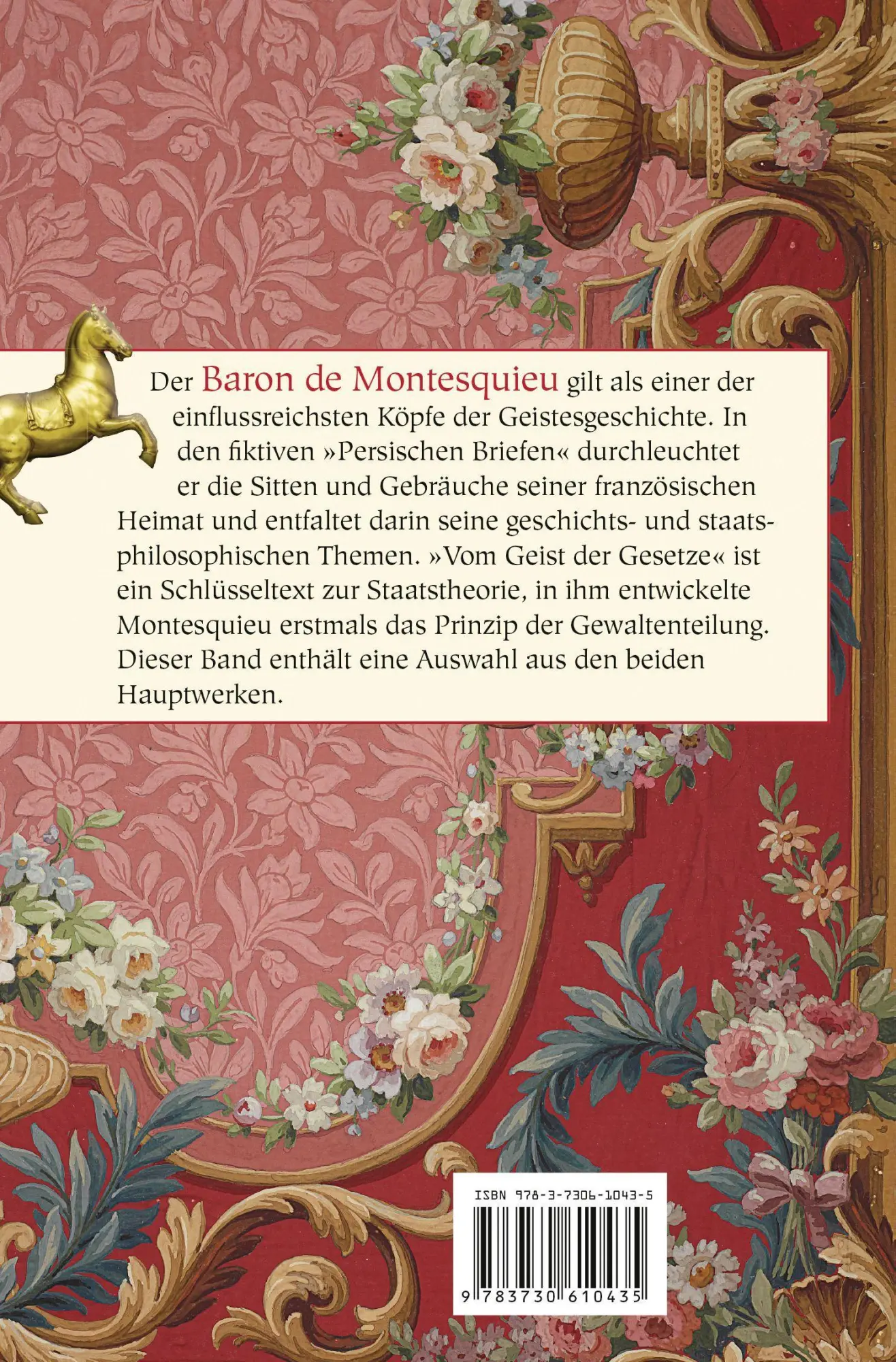 Bild: 9783730610435 | Persische Briefe. Vom Geist der Gesetze | Montesquieu | Buch | 224 S.
