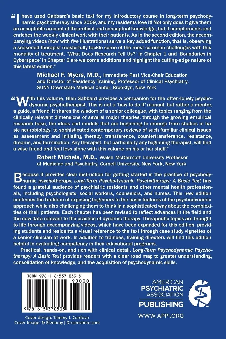 Rückseite: 9781615370535 | Long-Term Psychodynamic Psychotherapy | A Basic Text | Glen O Gabbard