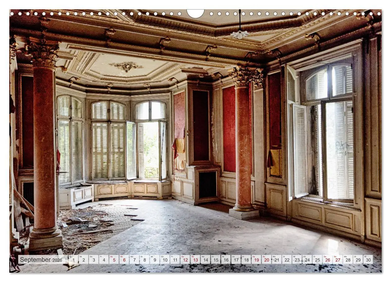 Bild: 9783457770535 | Lost Places Kalender - Daylight (Wandkalender 2026 DIN A3 quer),...