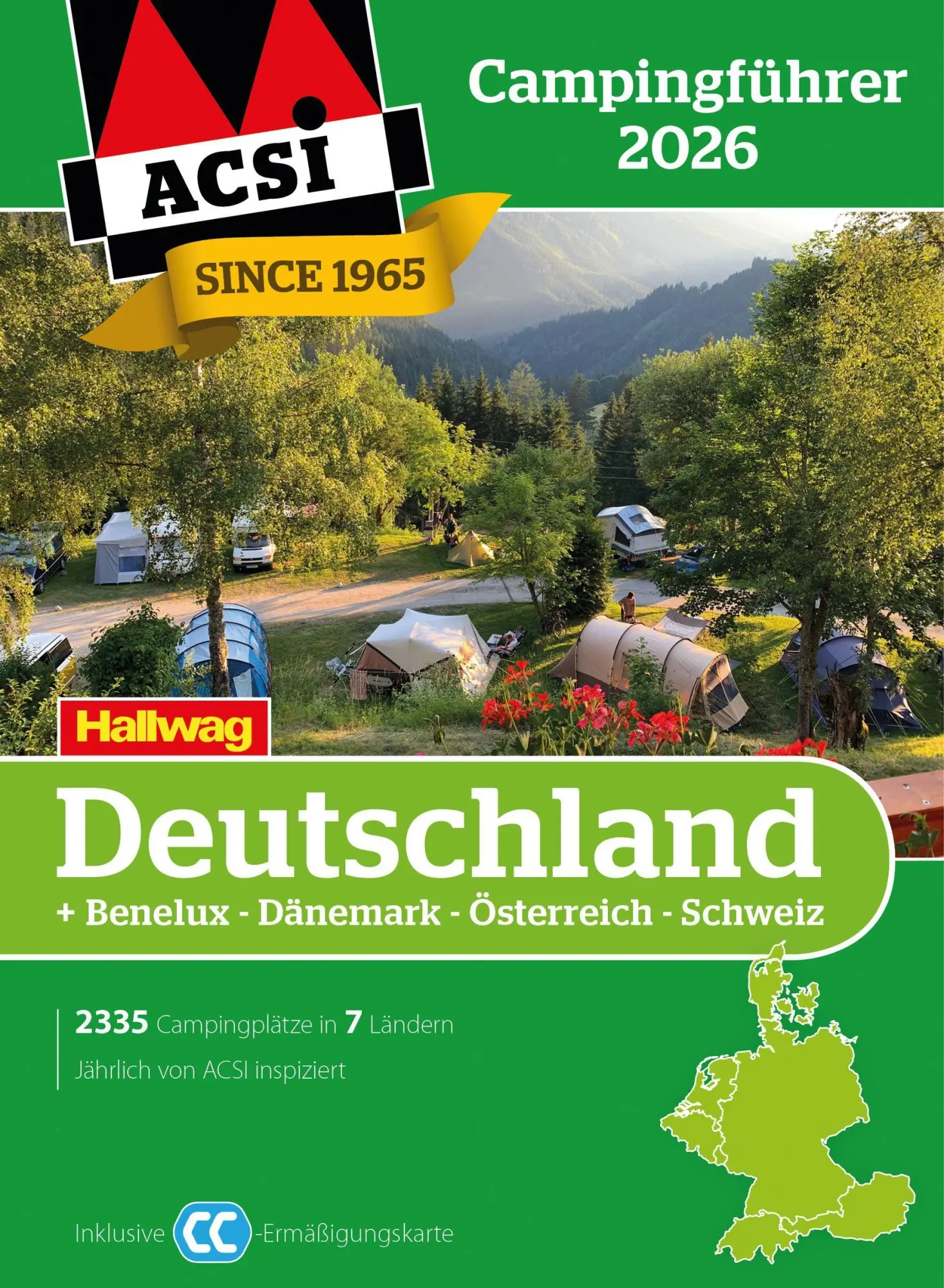 Cover: 9783828330535 | ACSI Campingführer Deutschland 2026 | Taschenbuch | 464 S. | Deutsch