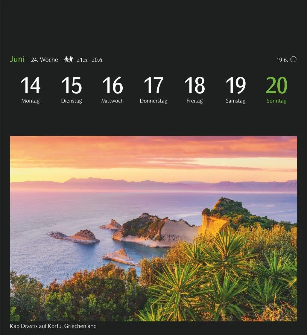 Bild: 9783840040535 | GEO Ferne Horizonte Postkartenkalender 2027 - Wochenkalender mit 53...
