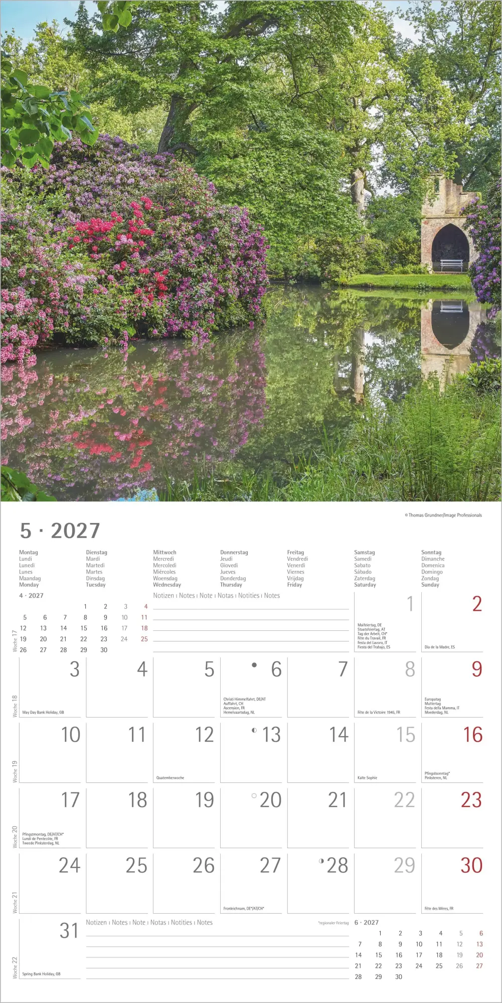 Bild: 4069095010635 | Gartenzauber 2027 | Neumann Verlage GmbH &amp; Co KG | Kalender | 14 S.