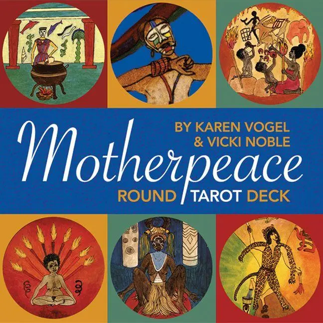 Cover: 9780880790635 | The Motherpeace Round Tarot Deck | 78-Card Deck | Karen Vogel | 2002