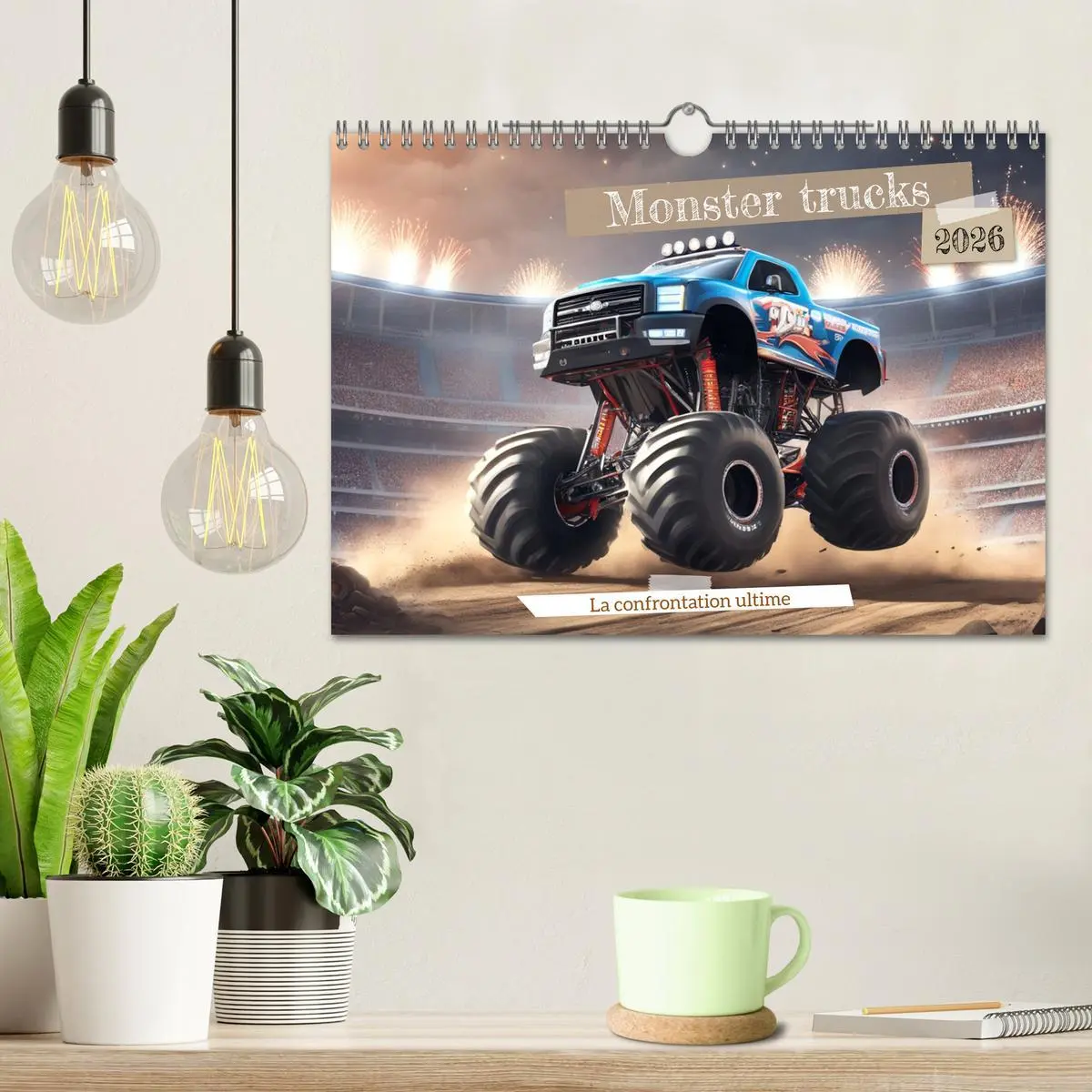 Bild: 9783516540635 | Monster trucks La confrontation ultime (Calendrier mural 2026 DIN...