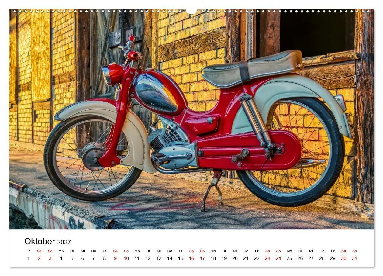 Bild: 9783569180635 | Zündapp-Träume (Wandkalender 2027 DIN A2 quer), CALVENDO...