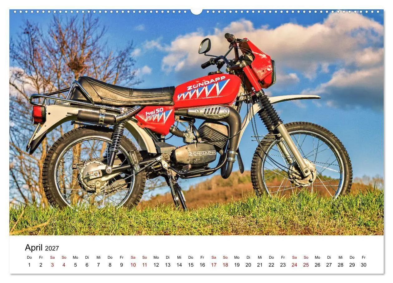 Bild: 9783569180635 | Zündapp-Träume (Wandkalender 2027 DIN A2 quer), CALVENDO...