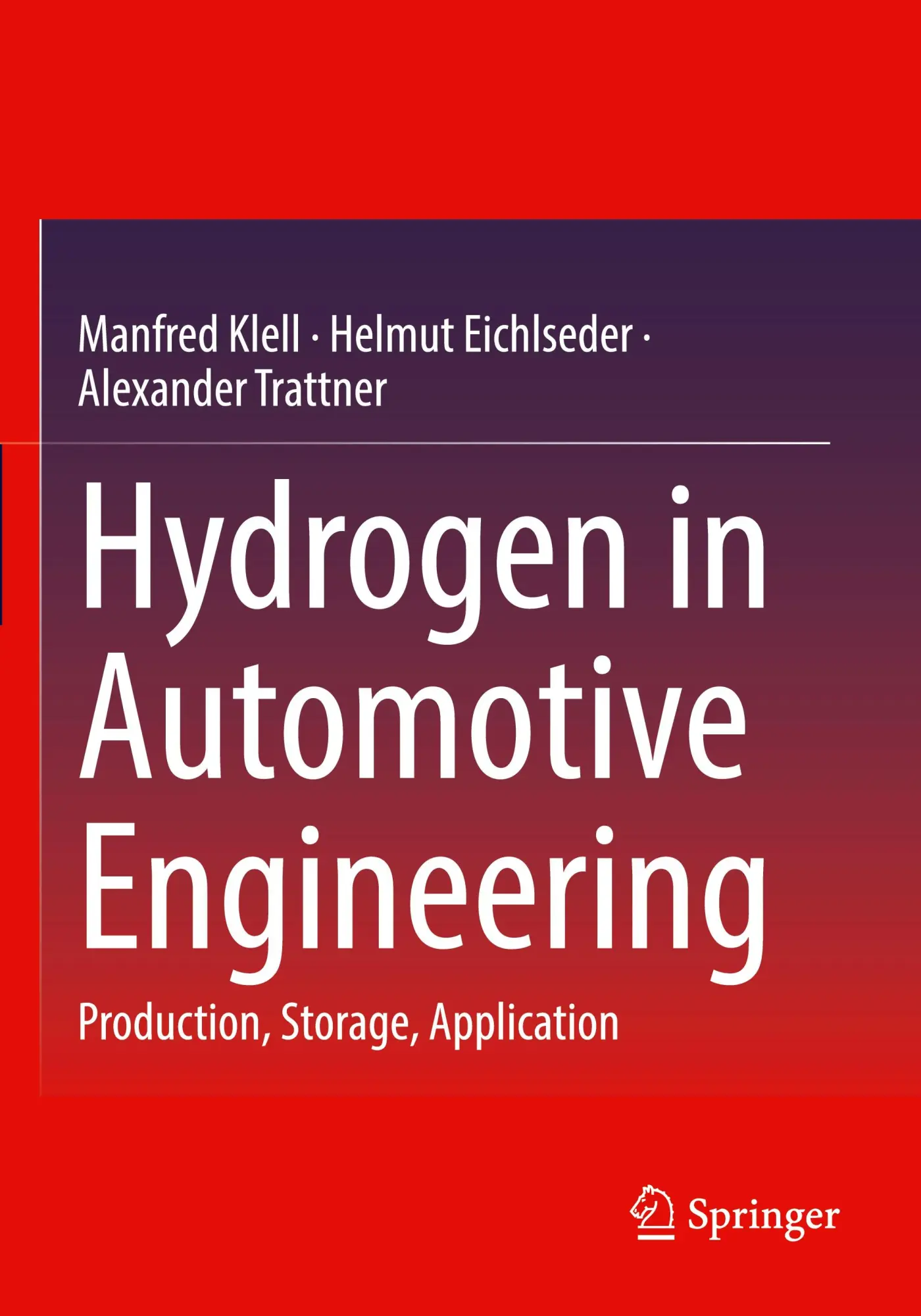 Cover: 9783658350635 | Hydrogen in Automotive Engineering | Production, Storage, Application