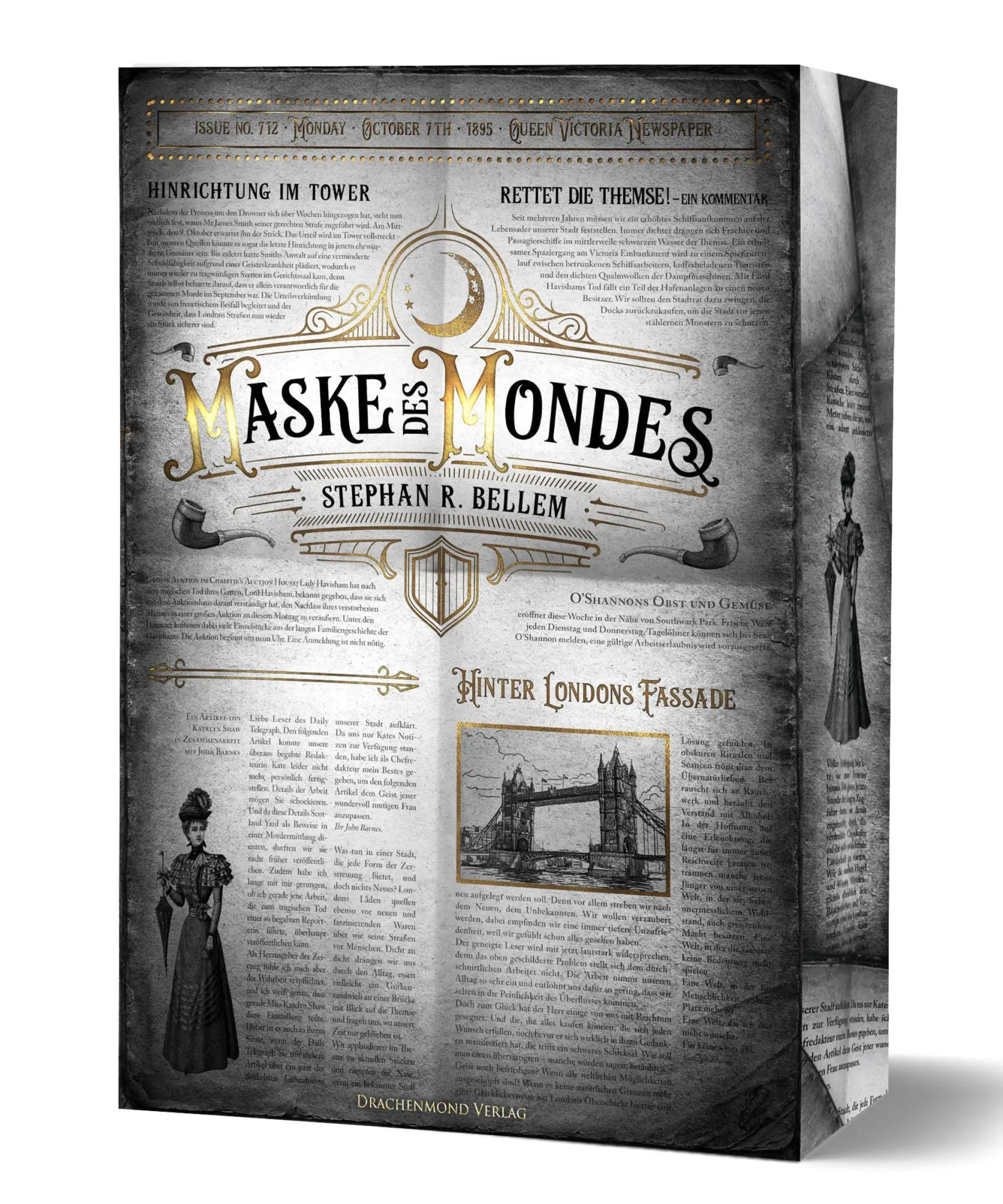 Cover: 9783691300635 | Maske des Mondes | Mystery Fantasy im viktorianischen London | Bellem