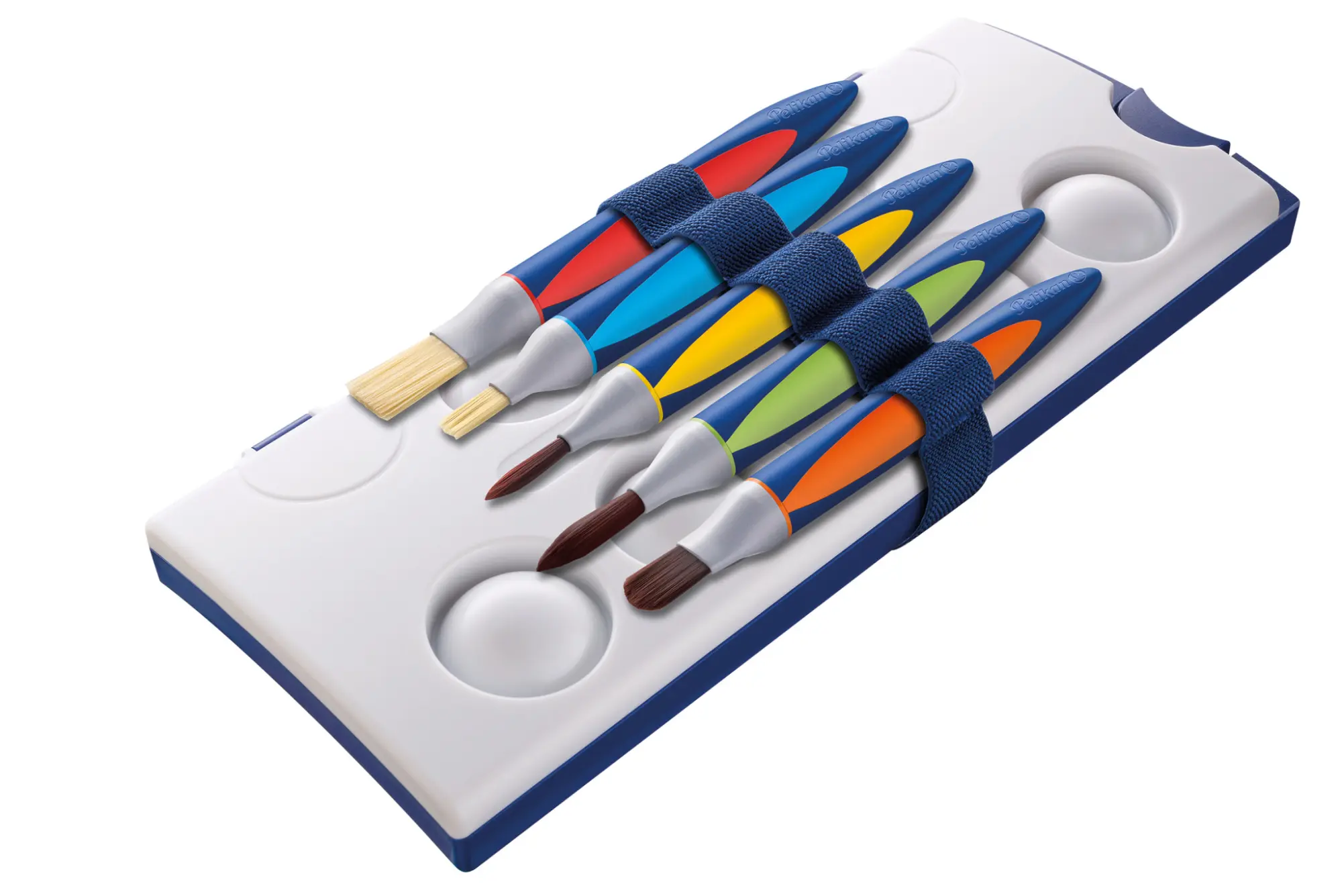 Cover: 4012700700735 | Pelikan Pinsel griffix Grundschule 5er Set | Pelikan griffix Pinsel
