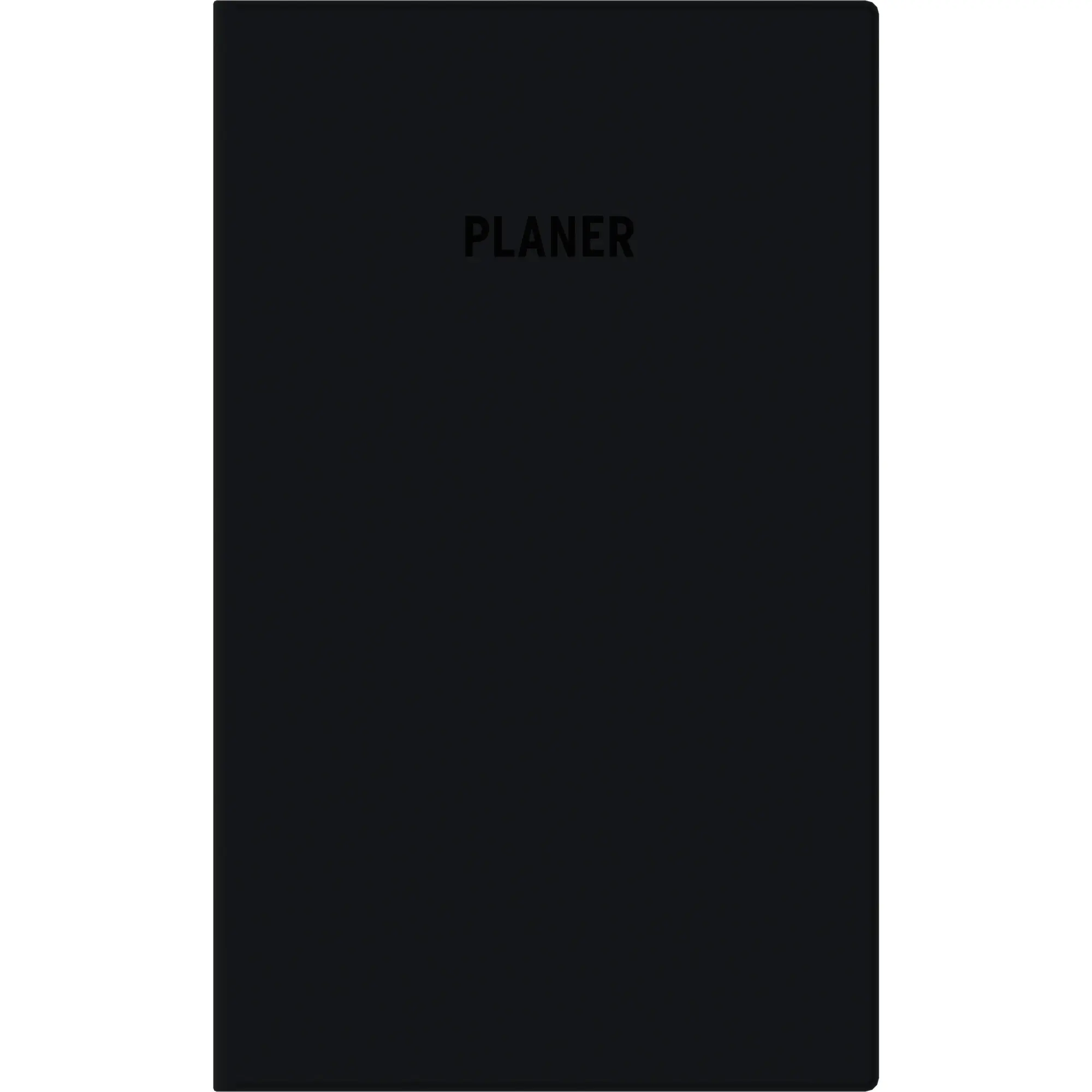 Cover: 4069095000735 | Taschenplaner schwarz 2026 - Bürokalender 9,5x16 cm - 32 Seiten - 1...