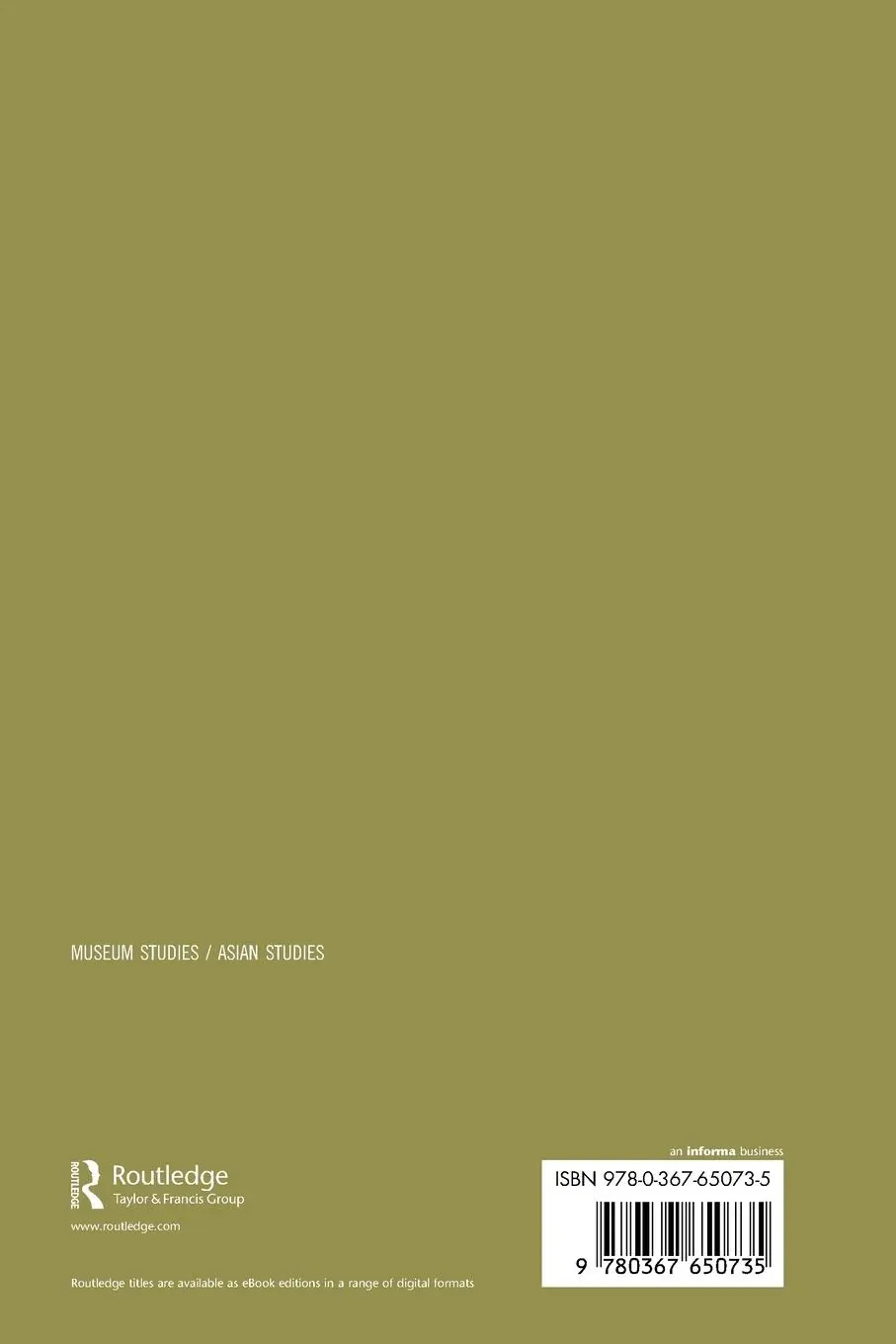Rückseite: 9780367650735 | Museum Representations of Chinese Diasporas | Cangbai Wang | Buch