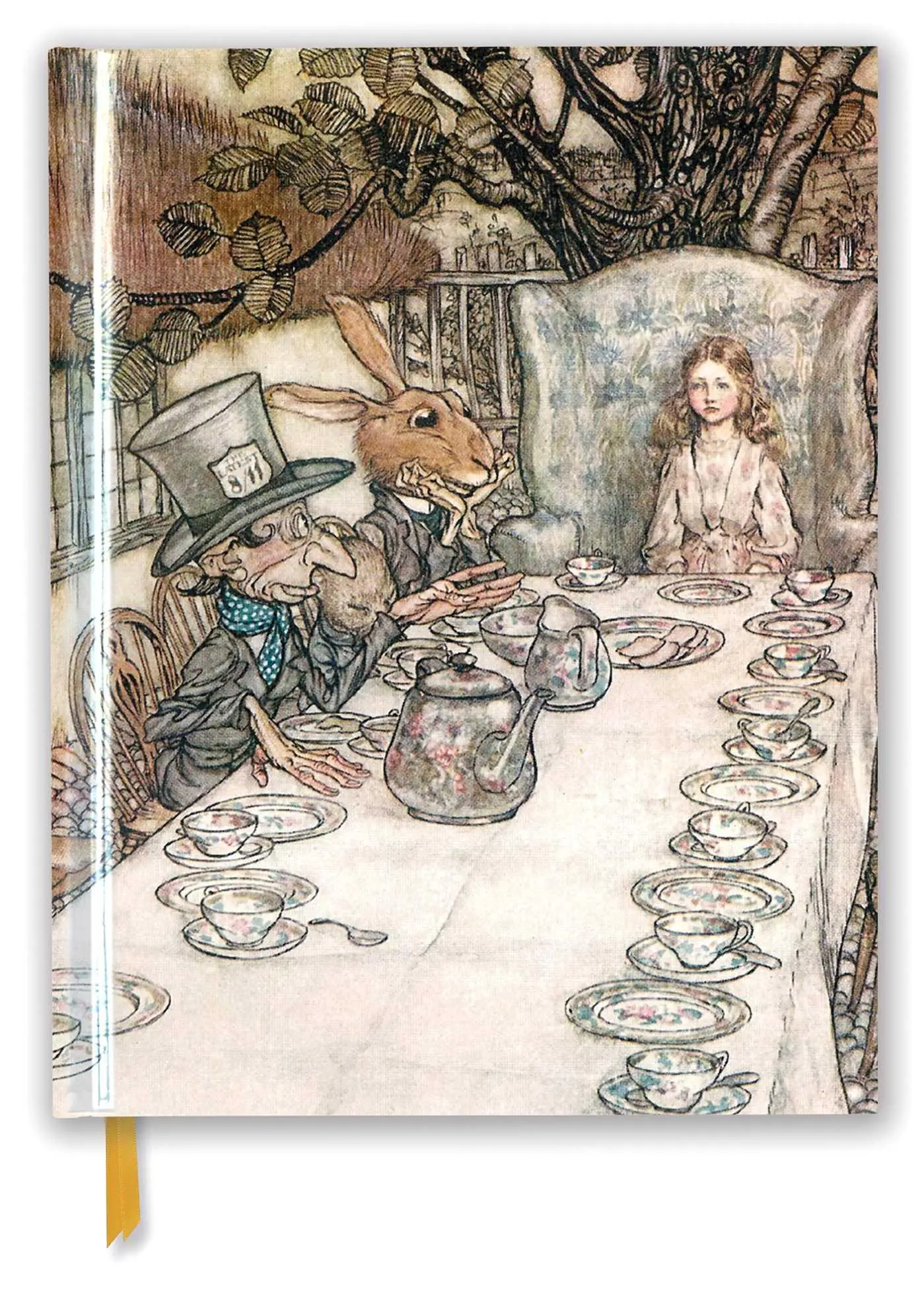 Cover: 9781787550735 | RACKHAM ALICE IN WONDERLAND TE | Flame Tree Publishing | Gebunden