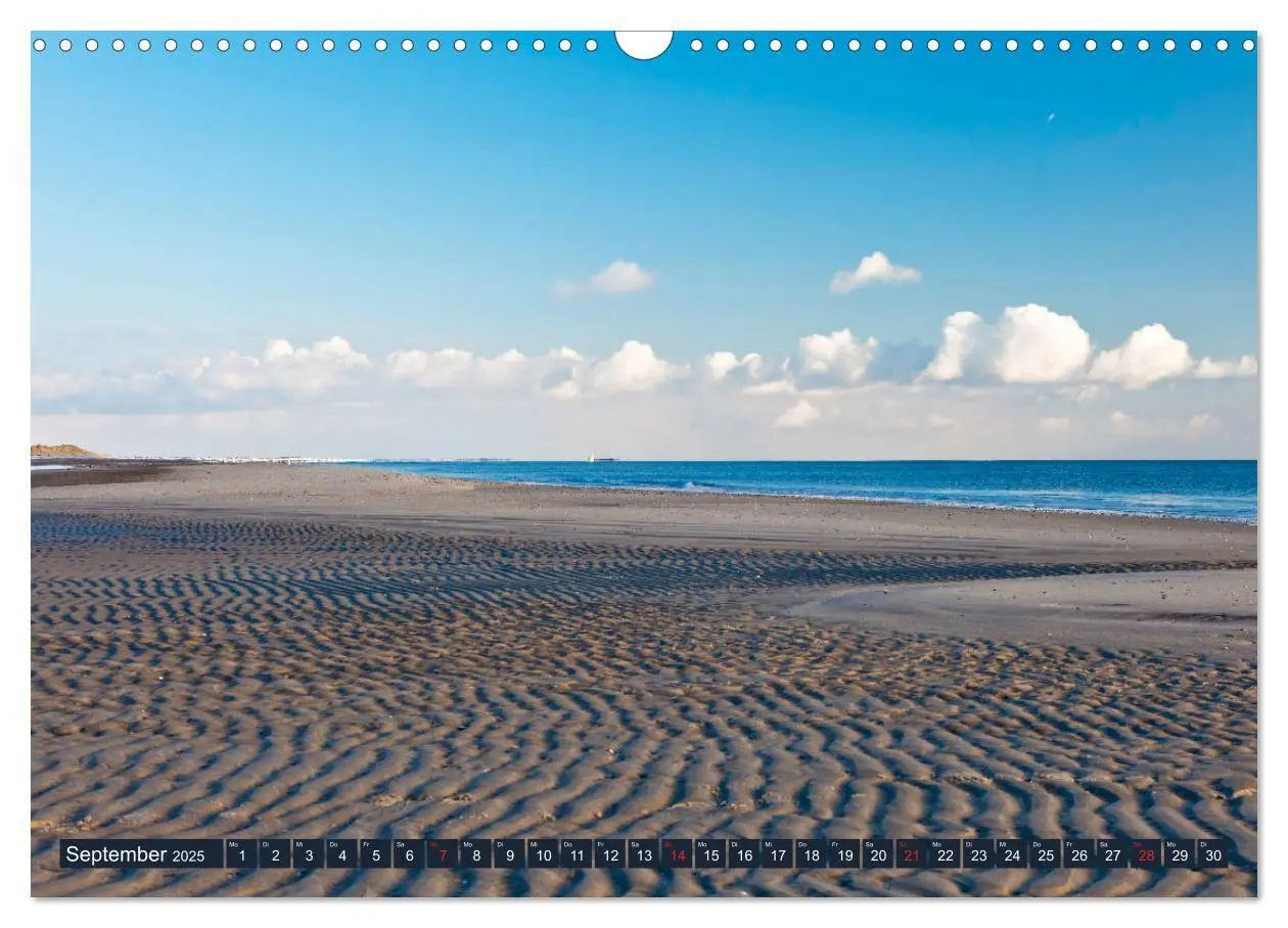Bild: 9783435280735 | Blåvand - Sonne, Meer und Strand (Wandkalender 2025 DIN A3 quer),...