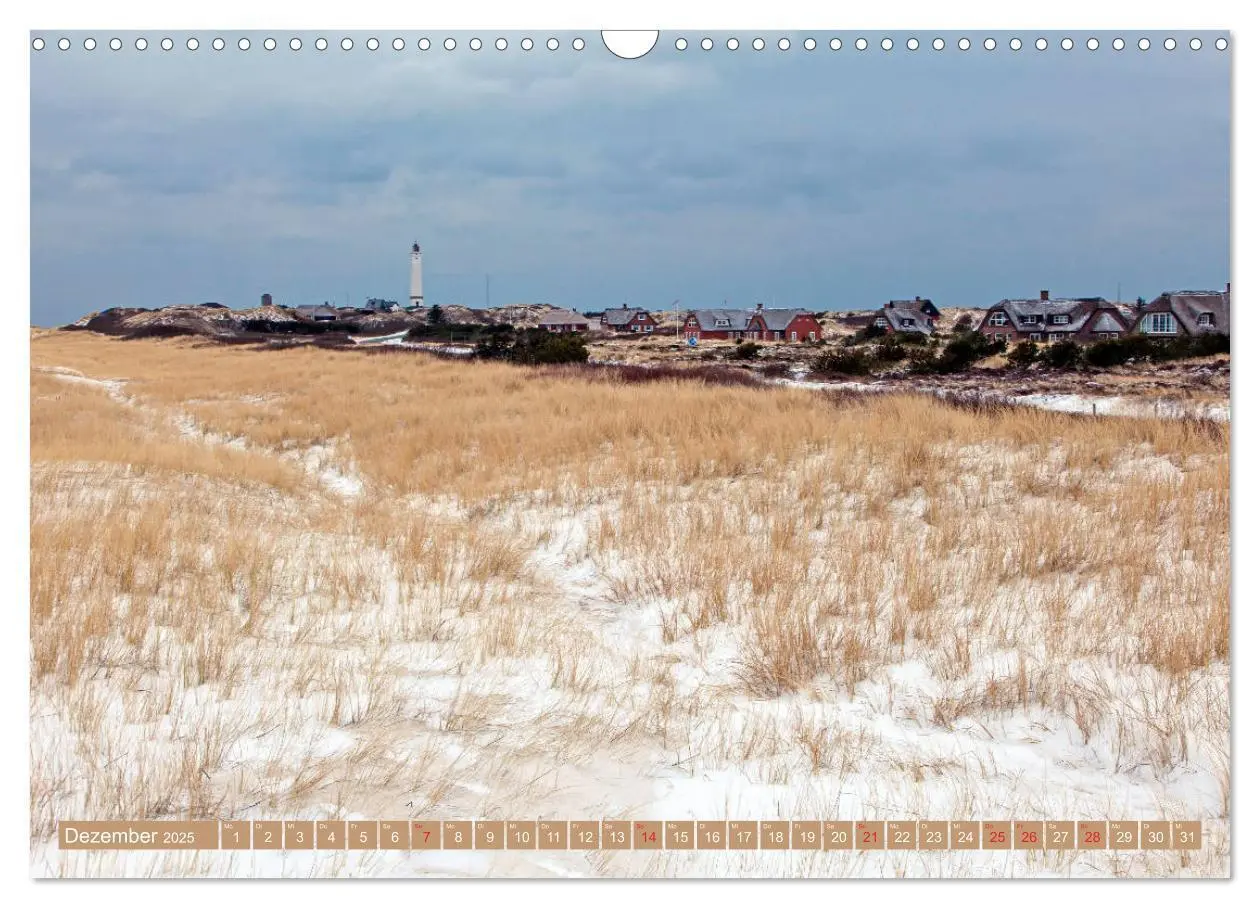 Bild: 9783435280735 | Blåvand - Sonne, Meer und Strand (Wandkalender 2025 DIN A3 quer),...