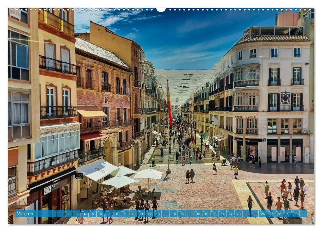 Bild: 9783457990735 | Malaga Highlights der Stadt an der Costa del Sol (Wandkalender 2026...