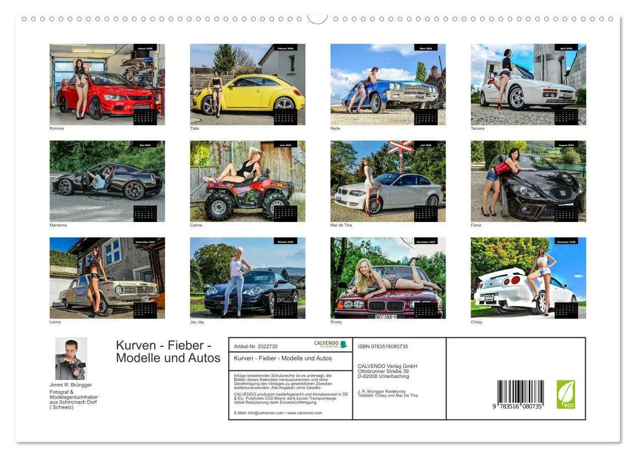 Bild: 9783516080735 | Kurven - Fieber - Modelle und Autos (hochwertiger Premium...
