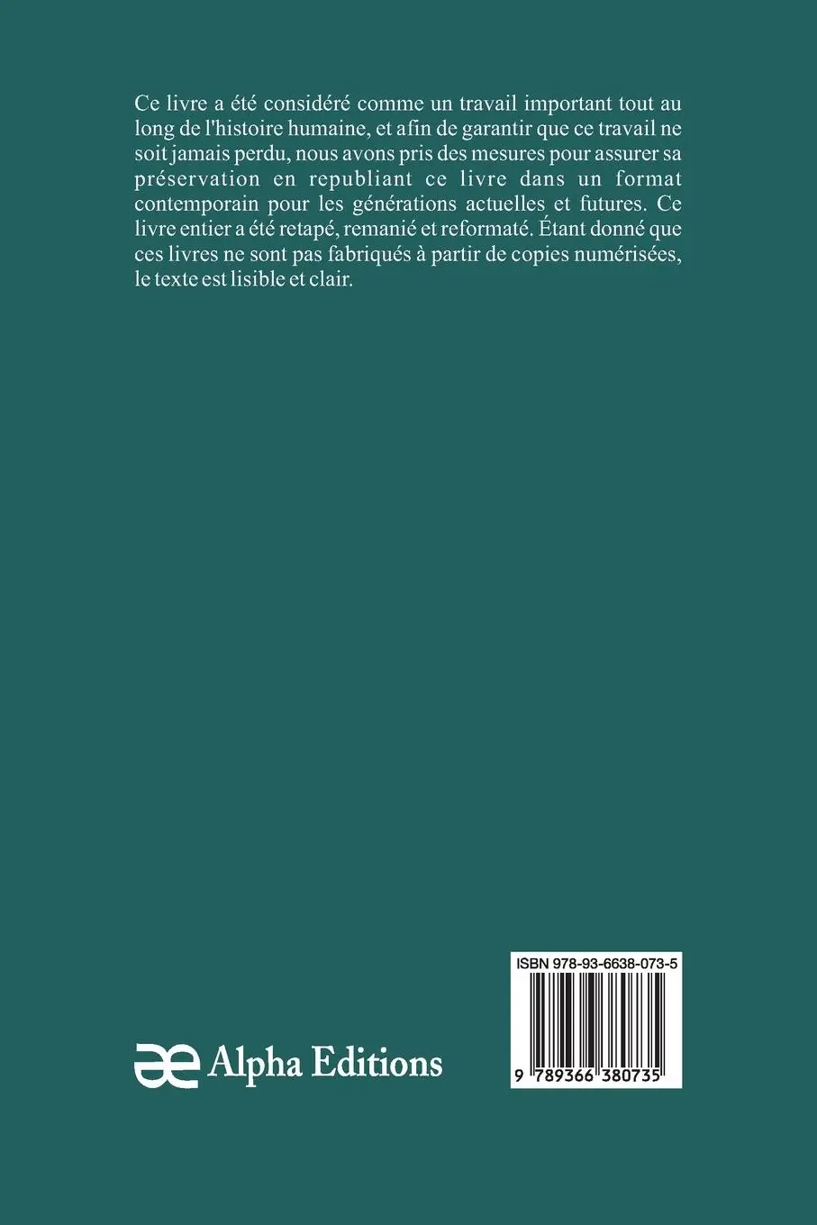 Rückseite: 9789366380735 | Autour de la table | George Sand | Taschenbuch | Französisch | 2025