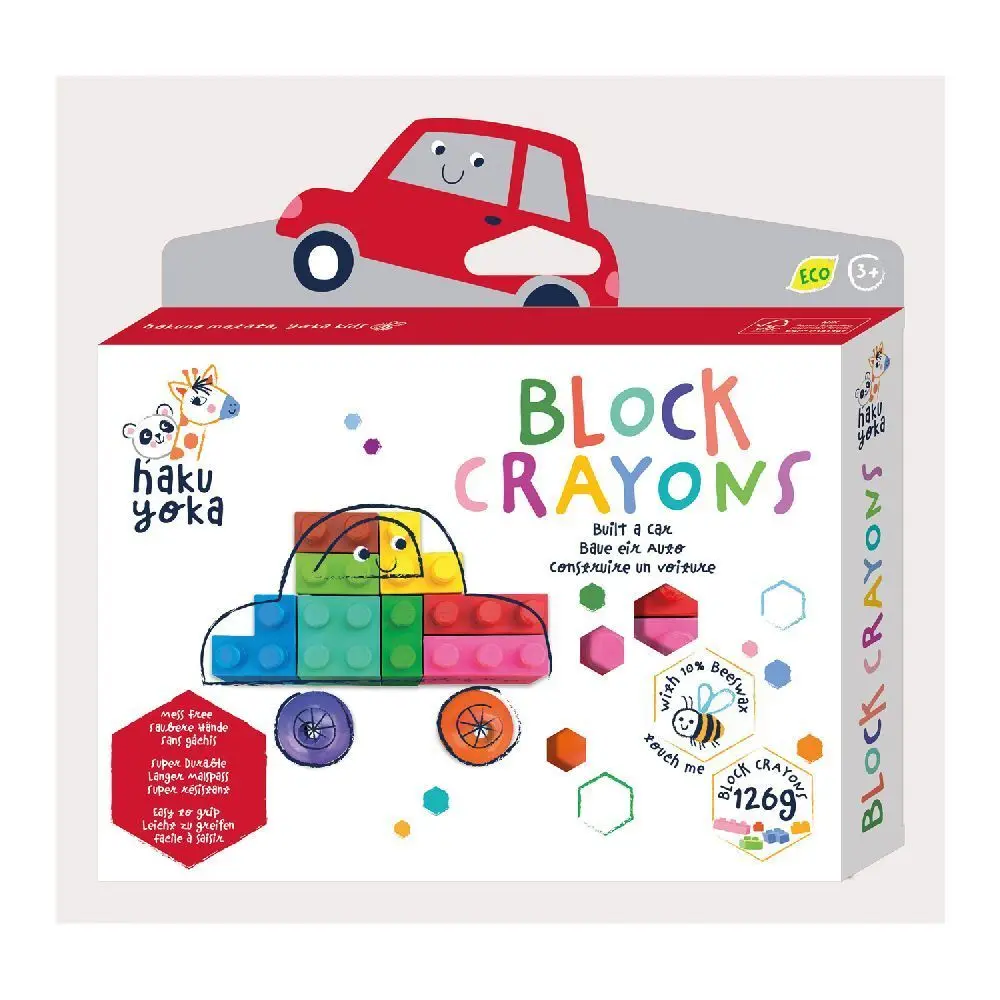 Cover: 6920773330835 | HAKUYOKA - Block-Wachsmalkreiden Auto | 6303083 | 2024 | HAKUYOKA