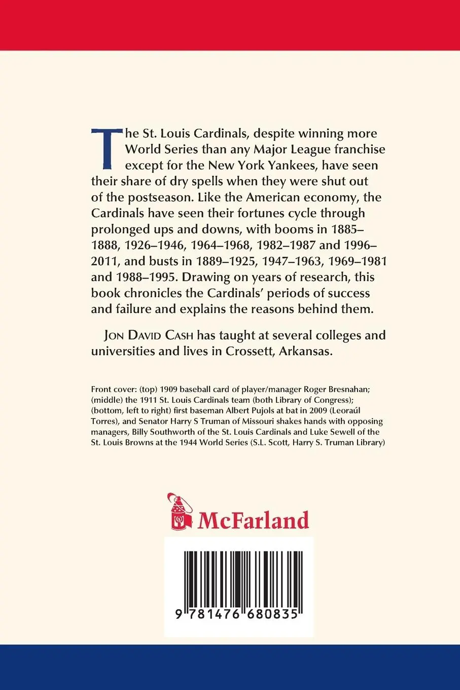 Rückseite: 9781476680835 | Boom and Bust in St. Louis | A Cardinals History, 1885 to the Present