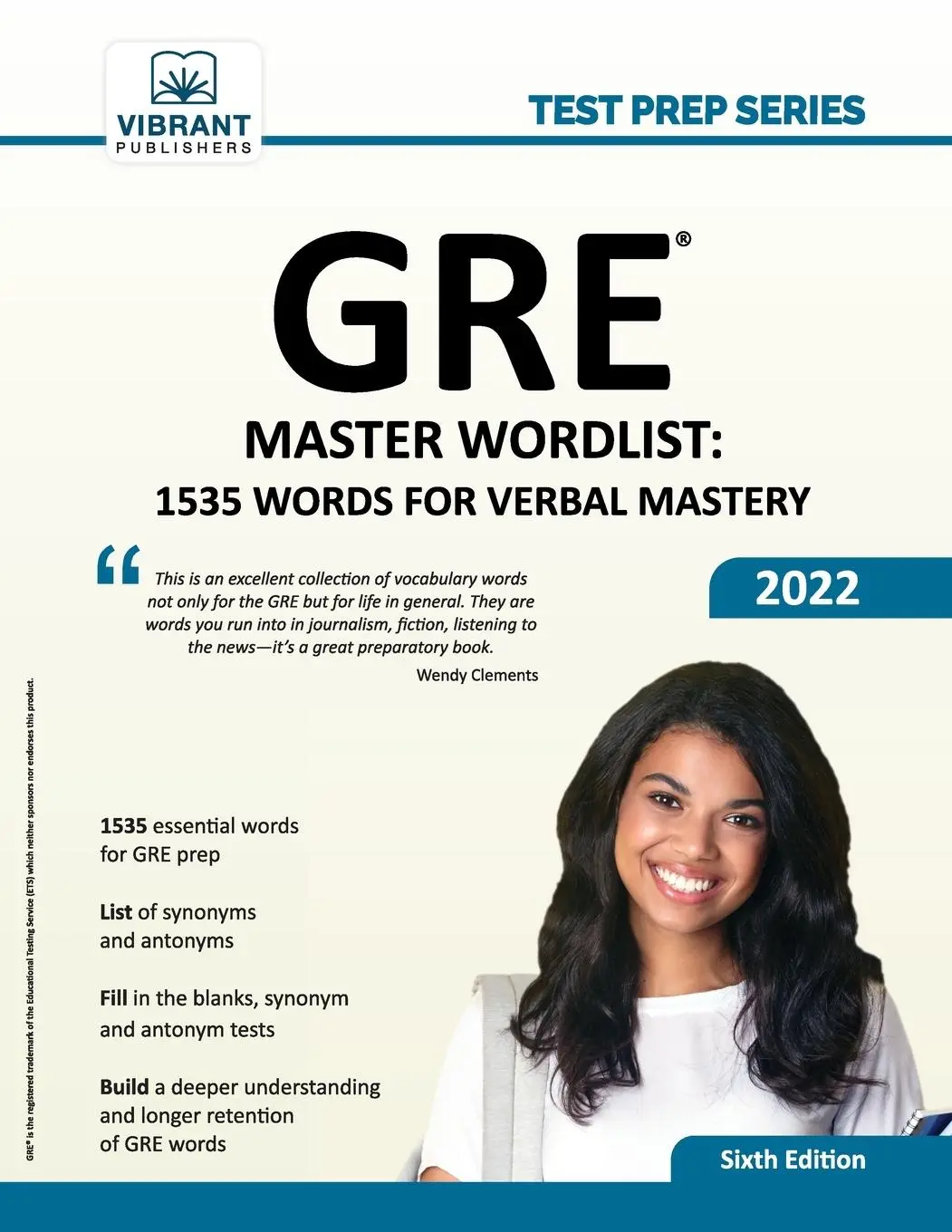 Cover: 9781636510835 | GRE Master Wordlist | 1535 Words for Verbal Mastery | Publishers