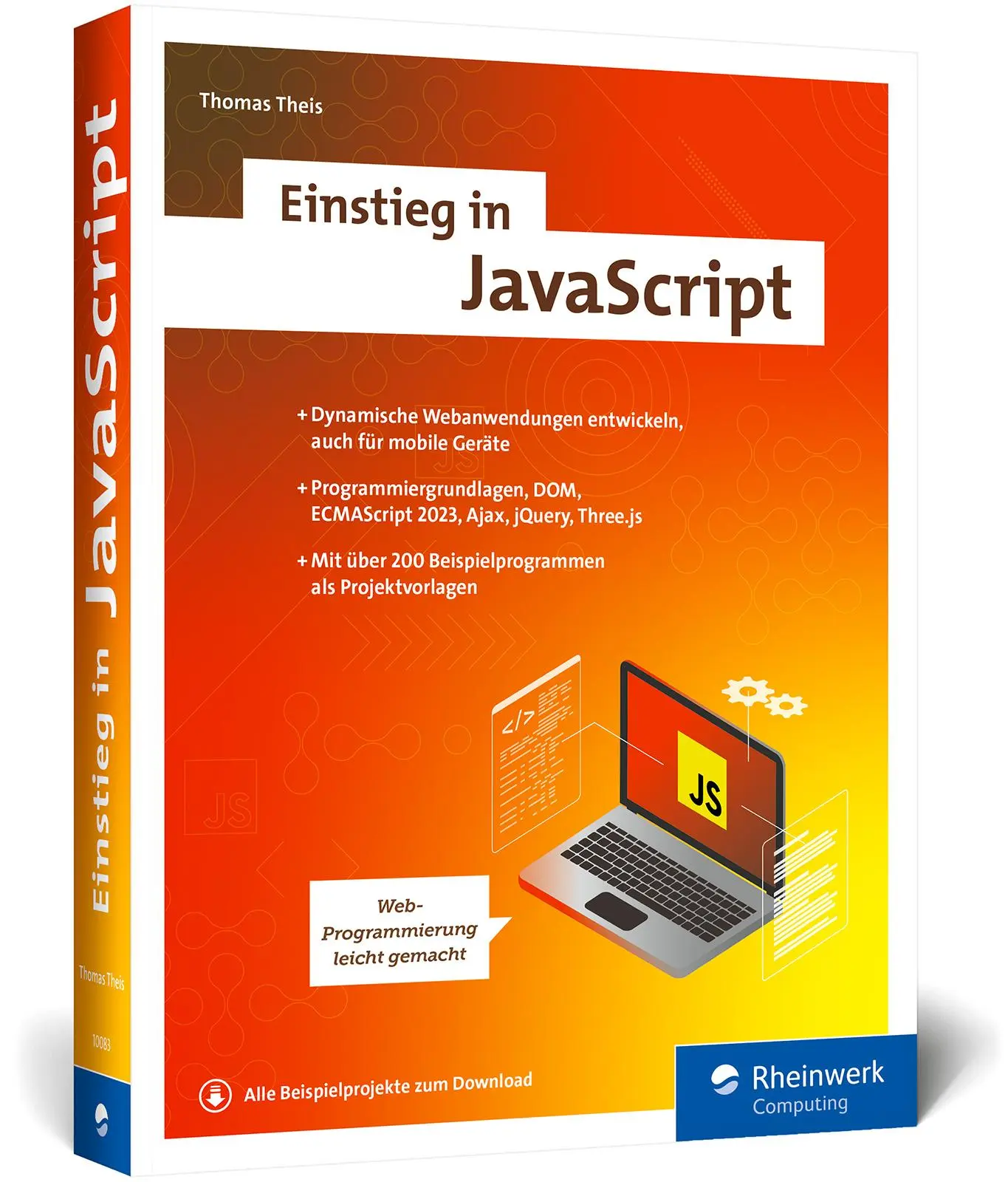Cover: 9783367100835 | Einstieg in JavaScript | Thomas Theis | Taschenbuch | 504 S. | Deutsch Cover: 9783367100835 | Einstieg in JavaScript | Thomas Theis | Taschenbuch | 504 S. | Deutsch