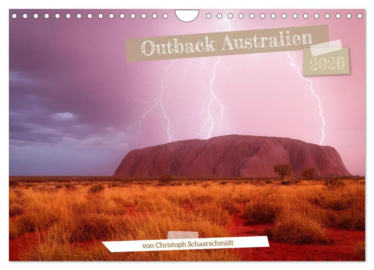Cover: 9783457360835 | Outback Australien (Wandkalender 2026 DIN A4 quer), CALVENDO...