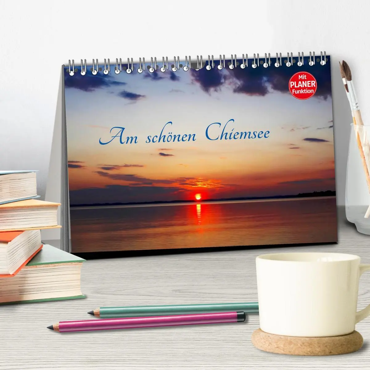 Bild: 9783457810835 | Am schönen Chiemsee (Tischkalender 2026 DIN A5 quer), CALVENDO...