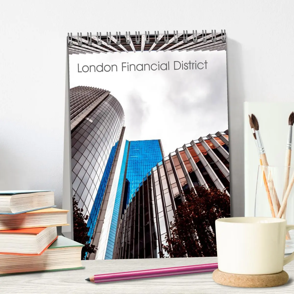 Bild: 9783516380835 | London Financial District (Tischkalender 2026 DIN A5 hoch),...