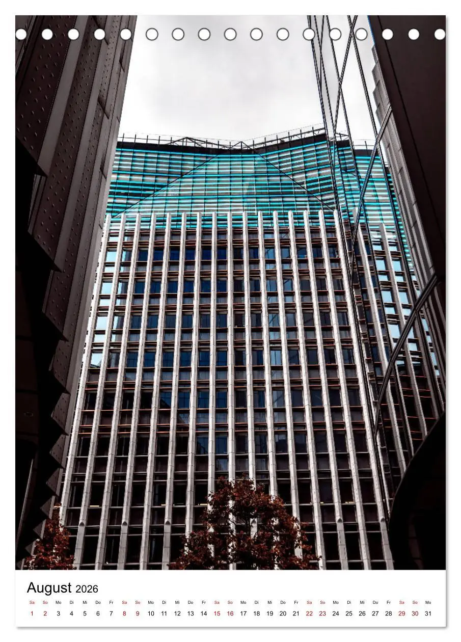Bild: 9783516380835 | London Financial District (Tischkalender 2026 DIN A5 hoch),...