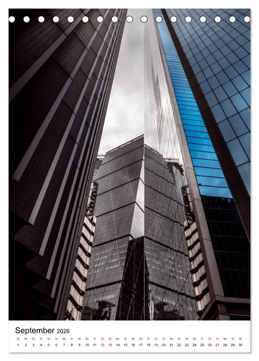 Bild: 9783516380835 | London Financial District (Tischkalender 2026 DIN A5 hoch),...
