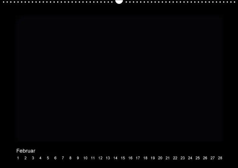 Bild: 9783664580835 | Geburtstags - Bastelkalender - Schwarz (Wandkalender immerwährend...