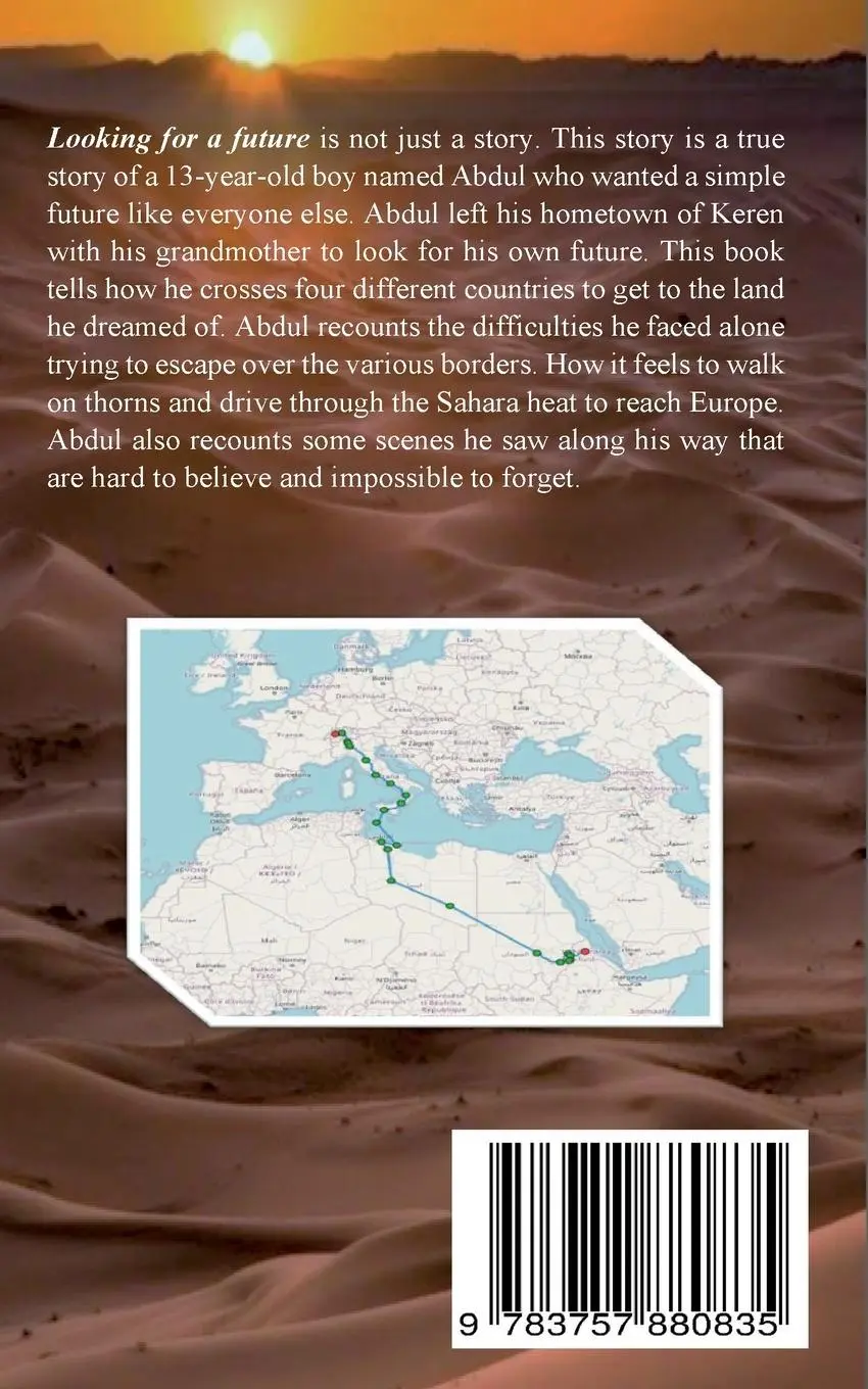 Rückseite: 9783757880835 | Looking For a Future | Abdulatif Adem | Taschenbuch | Englisch | 2023