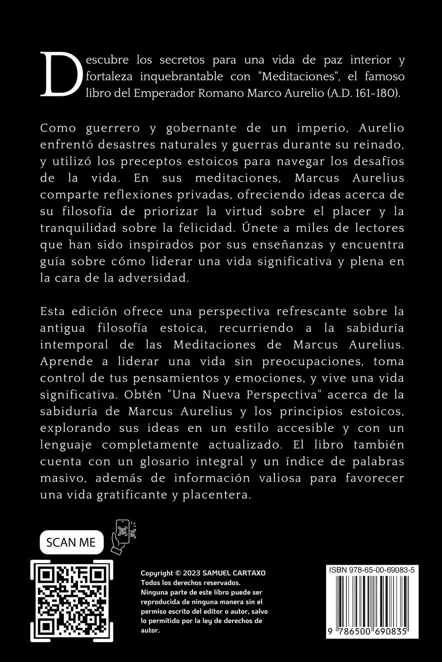 Rückseite: 9786500690835 | Las MEDITACIONES | Marco Aurelio (u. a.) | Taschenbuch | Spanisch