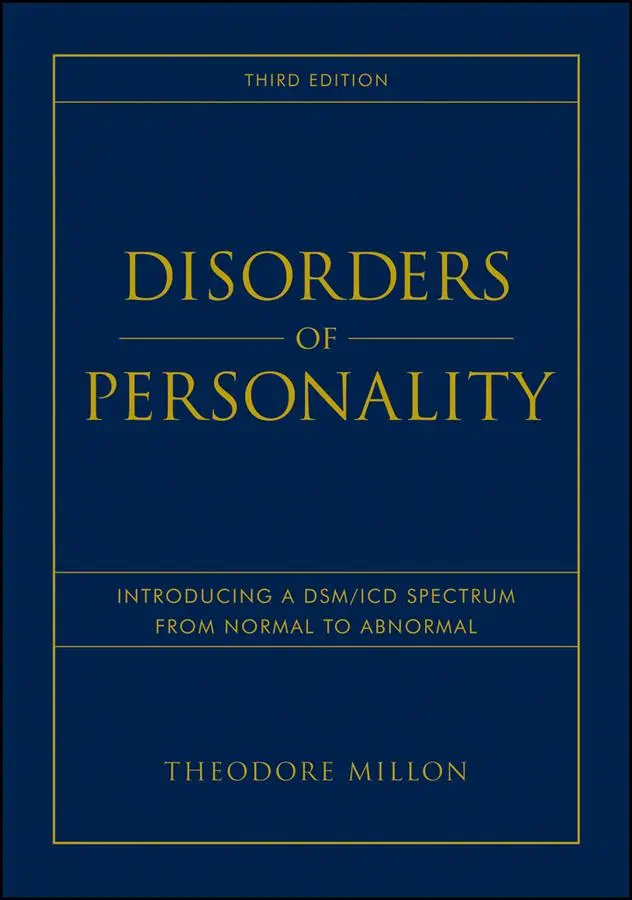 Cover: 9780470040935 | Disorders of Personality | Theodore Millon | Buch | 1136 S. | Englisch