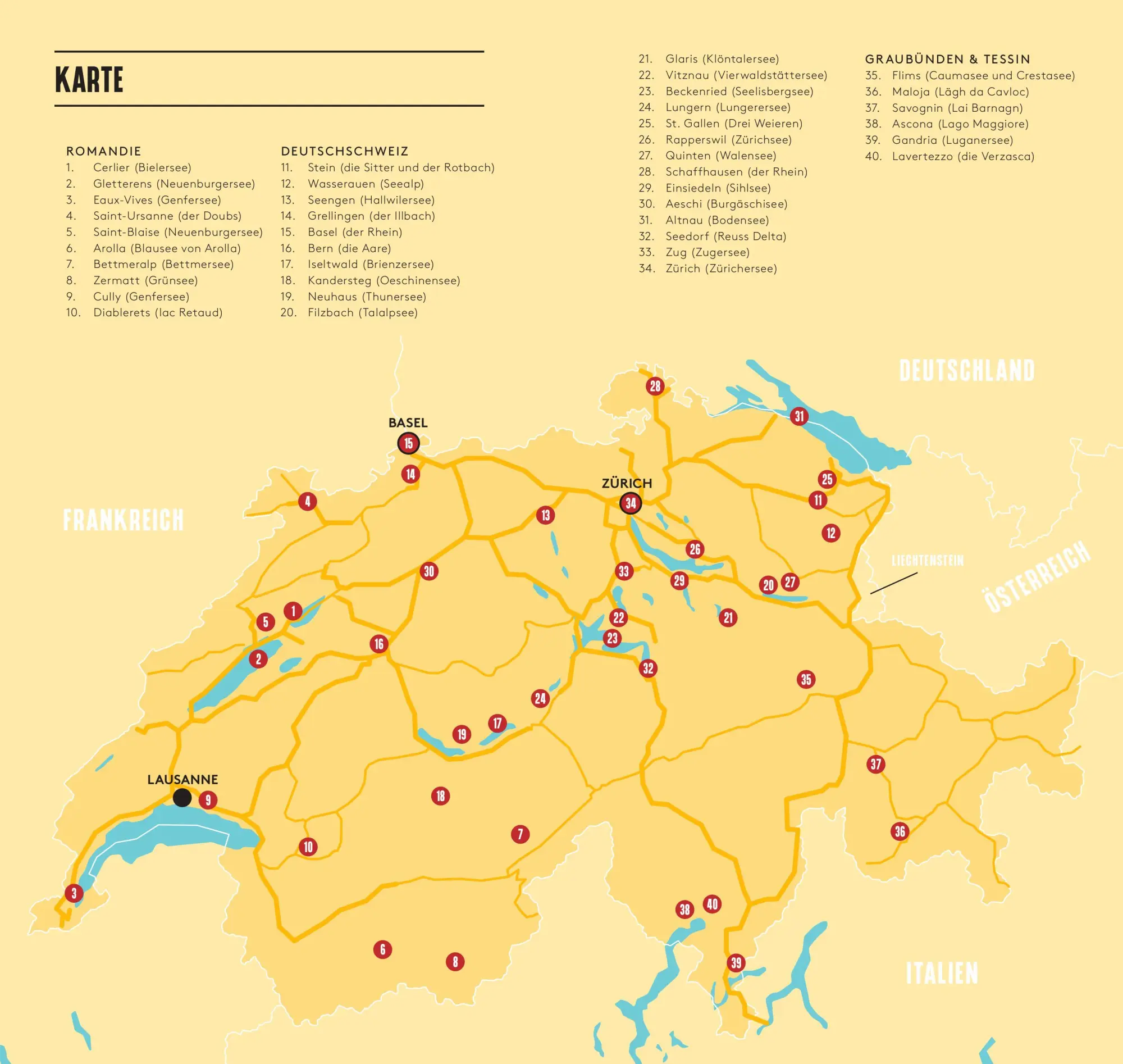 Bild: 9783039640935 | Badewandern Schweiz | 40 Routen ins kühle Nass | Wysnberghe | Buch
