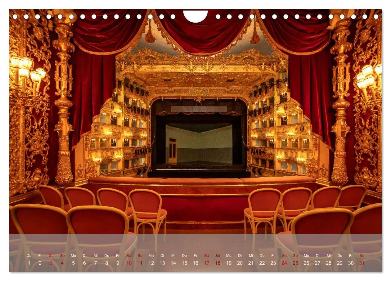 Bild: 9783457350935 | Teatro La Fenice (Wandkalender 2026 DIN A4 quer), CALVENDO...