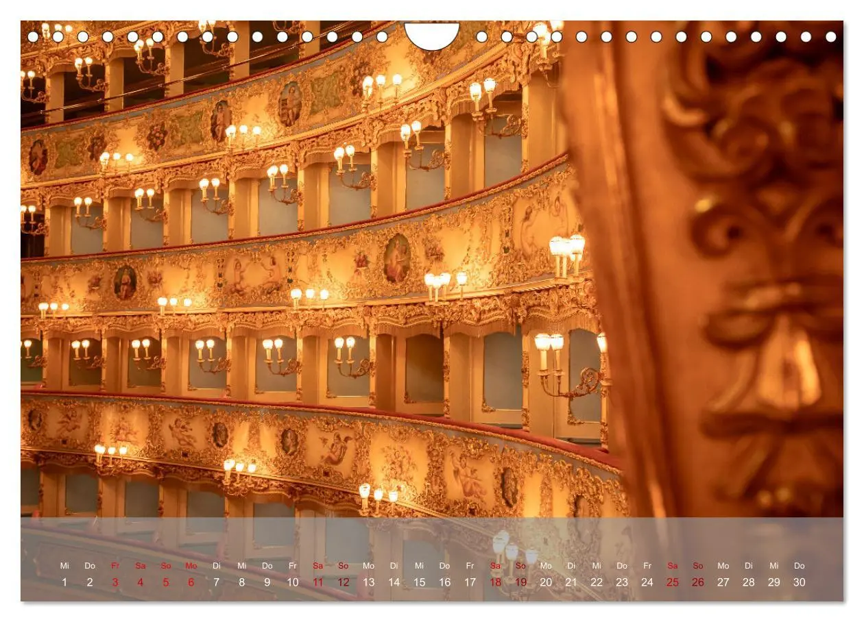 Bild: 9783457350935 | Teatro La Fenice (Wandkalender 2026 DIN A4 quer), CALVENDO...