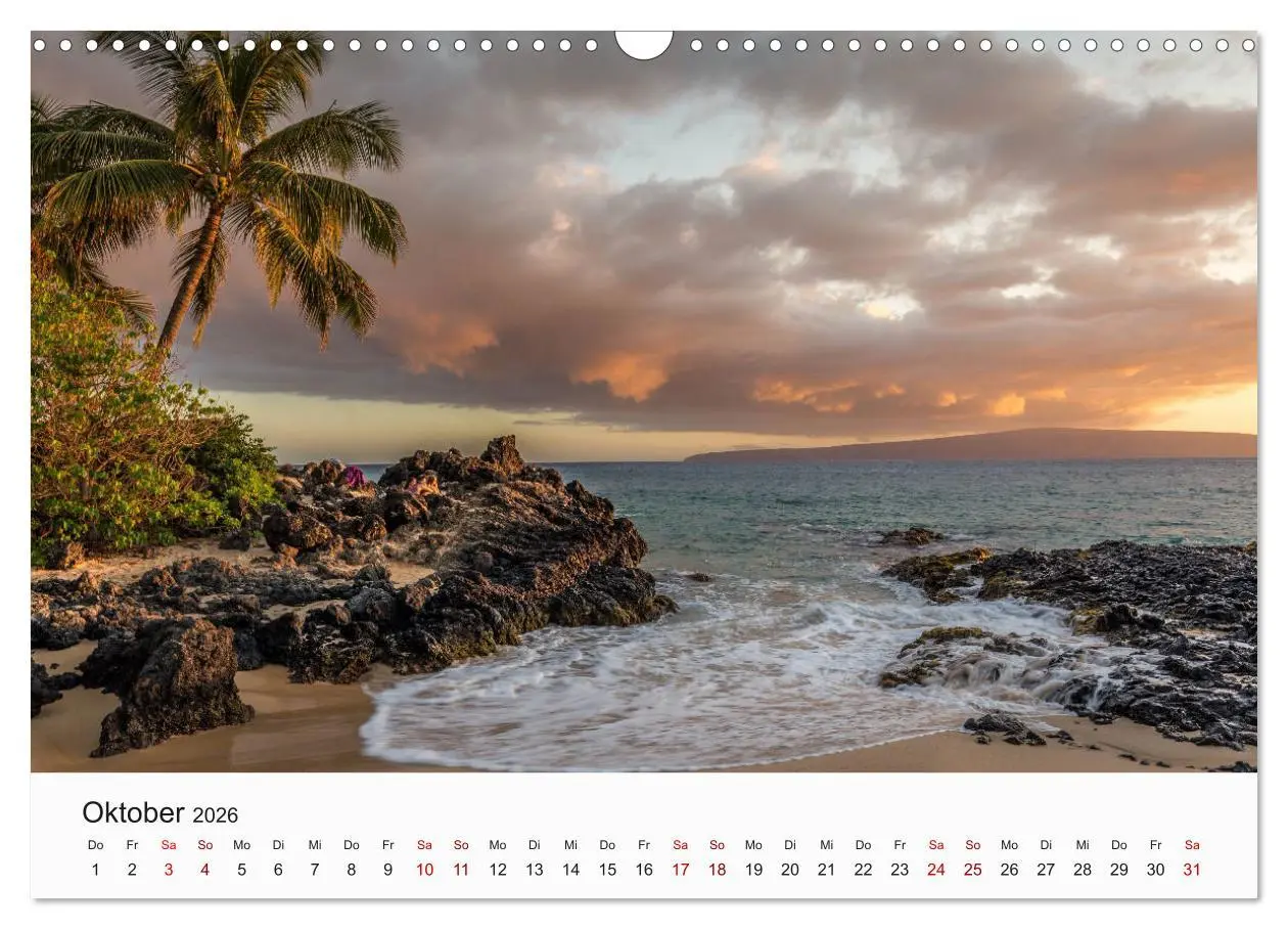 Bild: 9783457730935 | Hawaii - Sommer, Sonne, Urlaub (Wandkalender 2026 DIN A3 quer),...