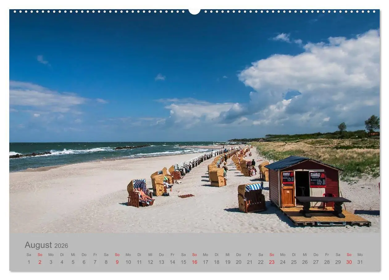 Bild: 9783516130935 | Ostsee, Fischland-Darß (Wandkalender 2026 DIN A2 quer), CALVENDO...
